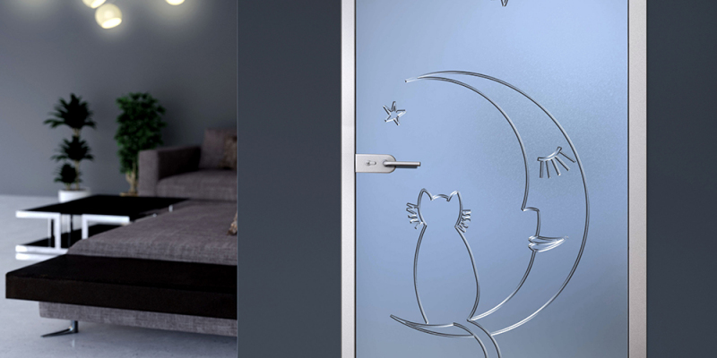 Как выбрать стекла в межкомнатные двери