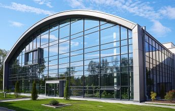 Арочные алюминиевые окна