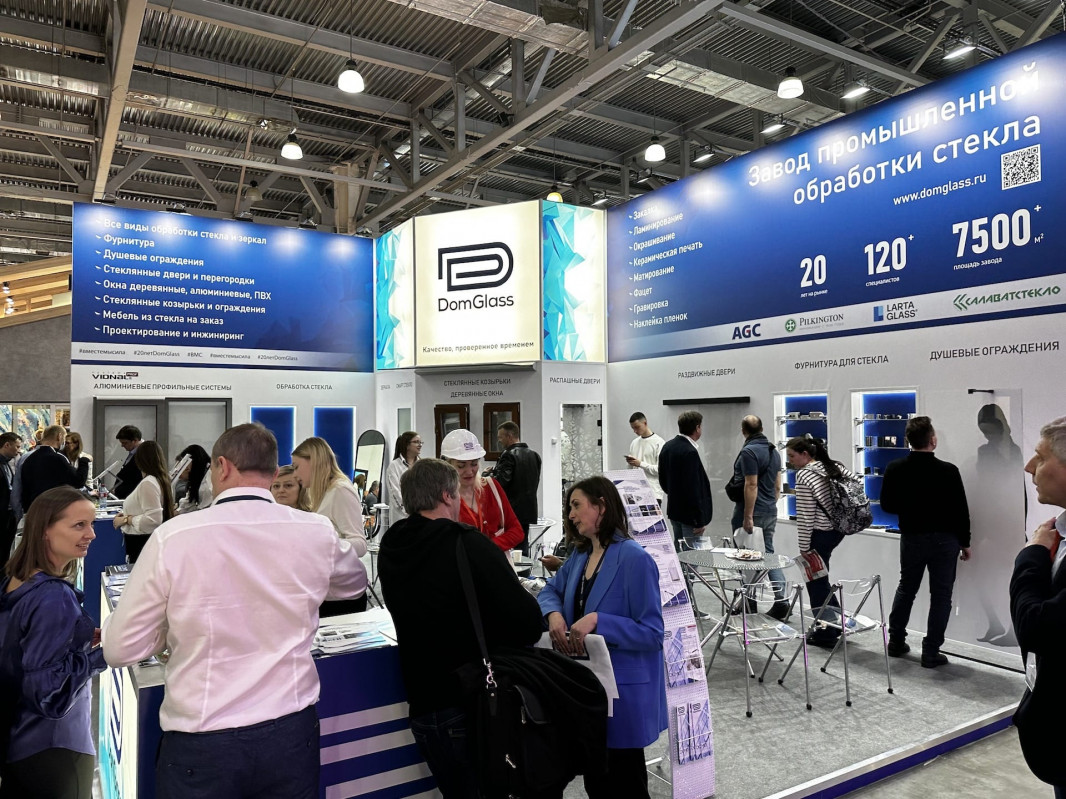 DomGlass на выставке MosBuild 2023. Итоги