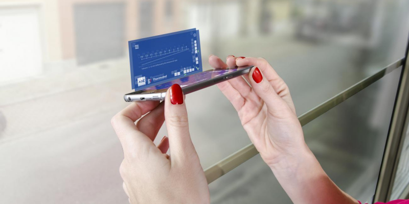 Детектор стекла Coating Detection в приложении AGC Glass Measurement App