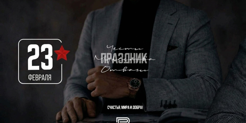 Коллектив ООО «Дом Гласс» поздравляет - Мужчин с Днем защитника Отчества.