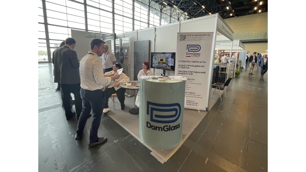 «ДомГласс» расширяет присутствие на Кавказе и участвует в выставке «КавказБилд 2024»