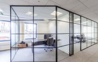 Алюминиевые стеклянные перегородки