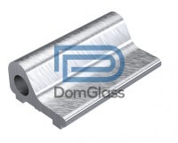Алюминиевый профиль для душевых кабин компании DomGlass