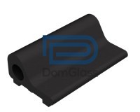 Алюминиевый профиль для душевых кабин компании DomGlass