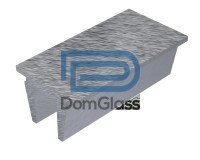 Алюминиевый профиль для душевых кабин компании DomGlass