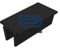 Алюминиевый профиль для душевых кабин компании DomGlass