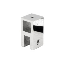 Профиль зажимной для стеклянного козырька от компании DomGlass