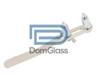 Фурнитура для стеклянных дверей и перегородок. Серия Вектор в компании DomGlass