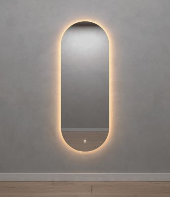 Зеркало безрамное с подсветкой NOLVIS NF LED M, 135 x 50 см