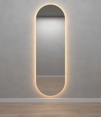 Зеркало безрамное с подсветкой NOLVIS NF LED L, 176 x 56 см