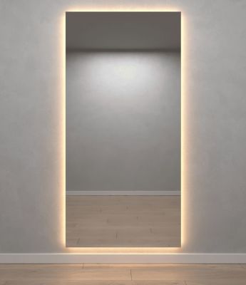 Зеркало безрамное с подсветкой HALFEO NF LED XL, 196 x 96 см