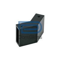 Соединитель штанги 135* 349 штанга 30×10 мм, Черный мат